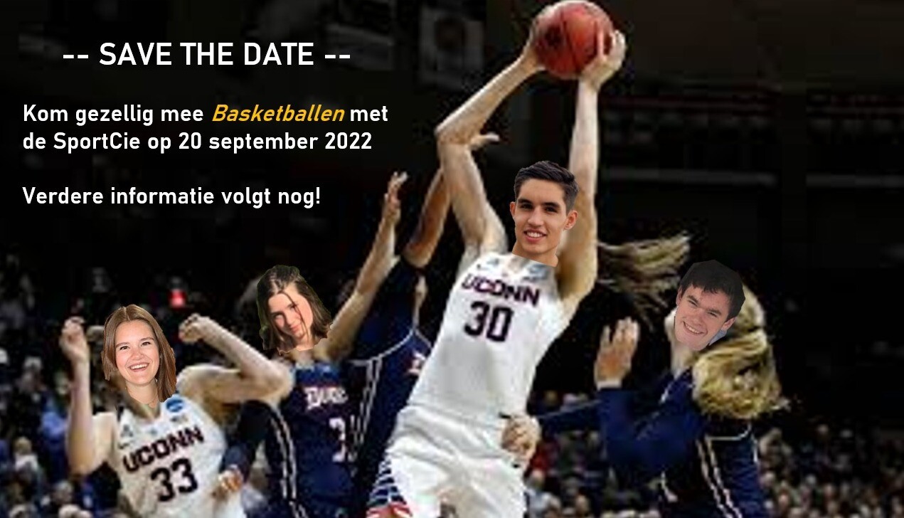 Basketballen met de SportCie